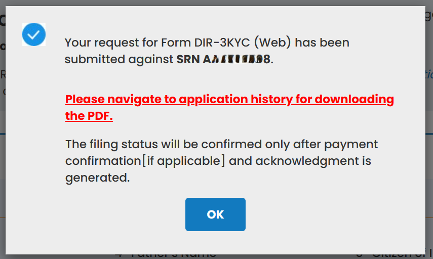 Service Request Number (SRN) Generation