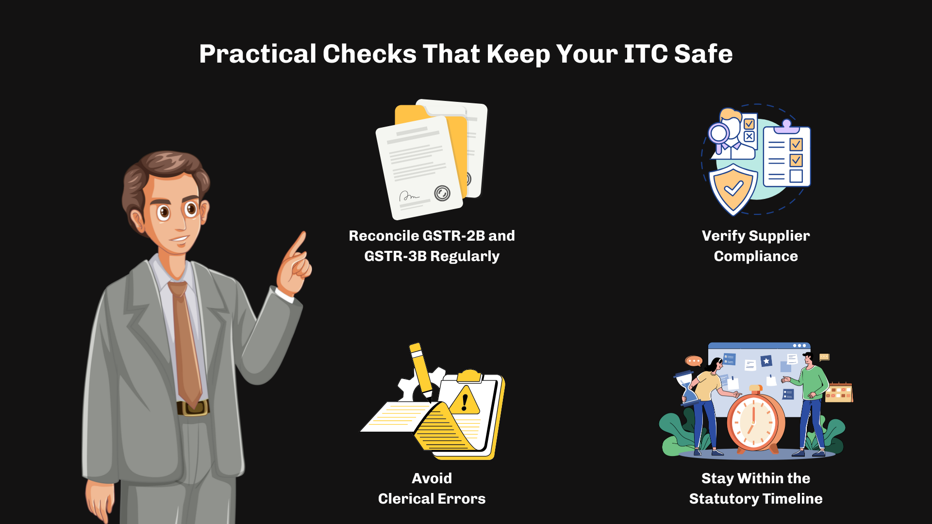 Checklist to keep your ITC safe