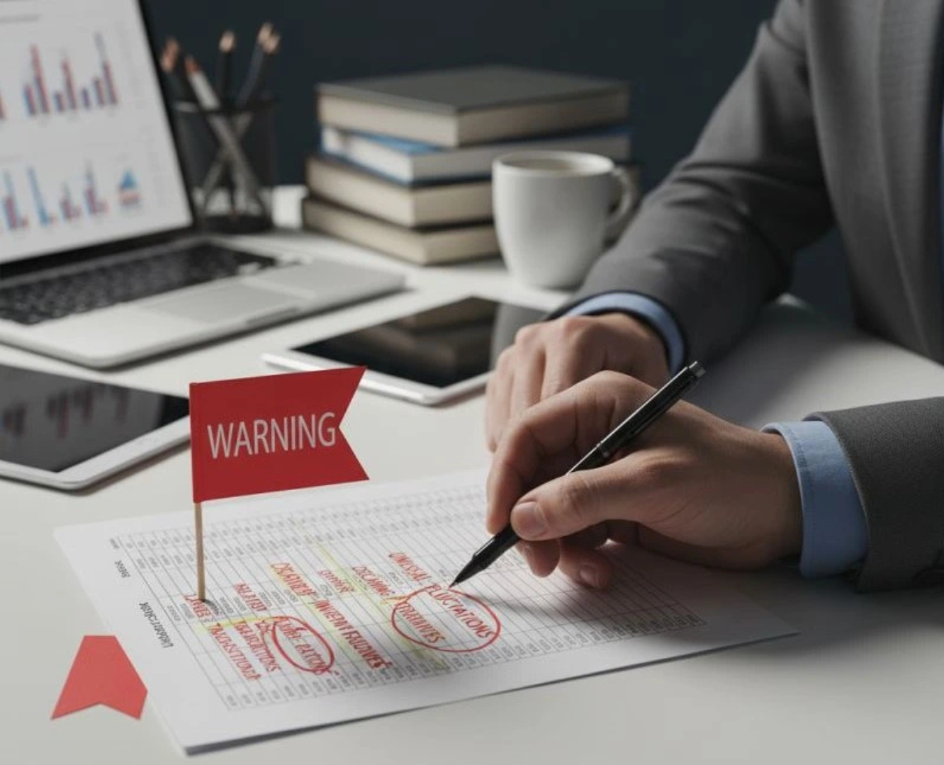 Suspense Account Warning