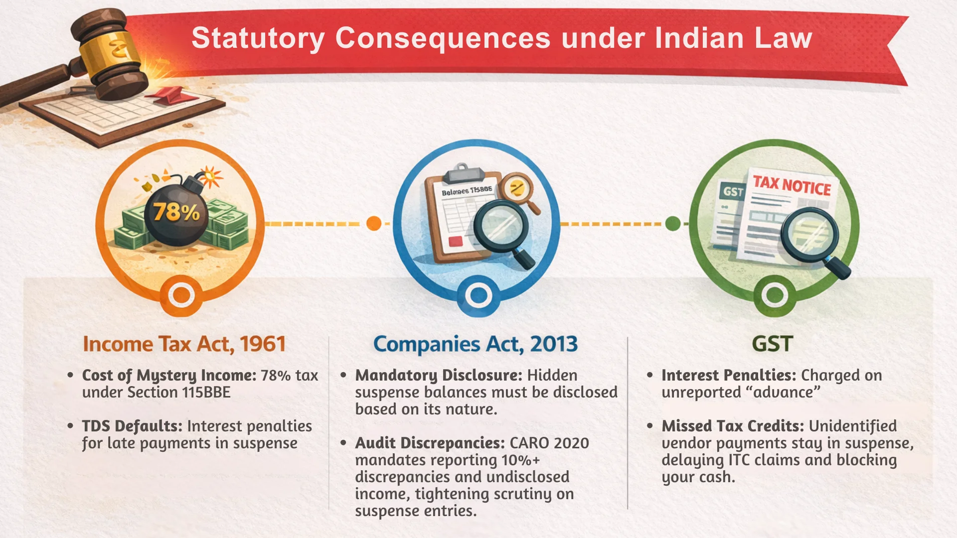 Statutory Consequences under Indian Law