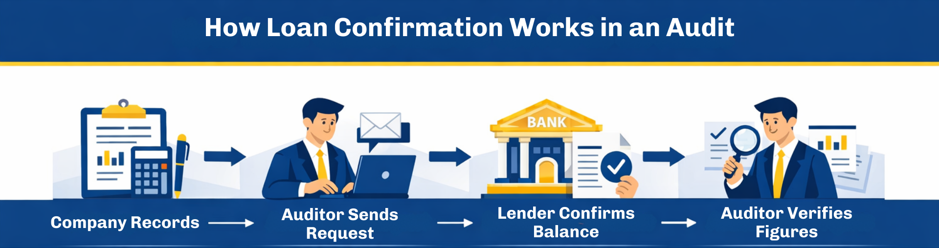 how loan confirmation works in an audit