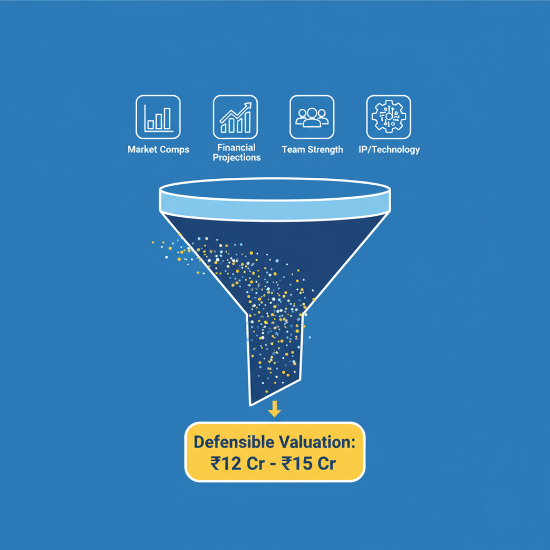 Defensible valuation funnel