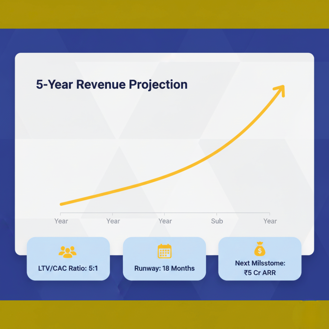 Graph of Revenue Projection