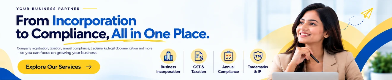 From incorporation to compliance, all in one place - explore our services