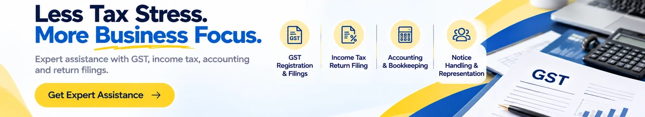 Less tax stress, more business focus - GST, income tax, accounting and return filings